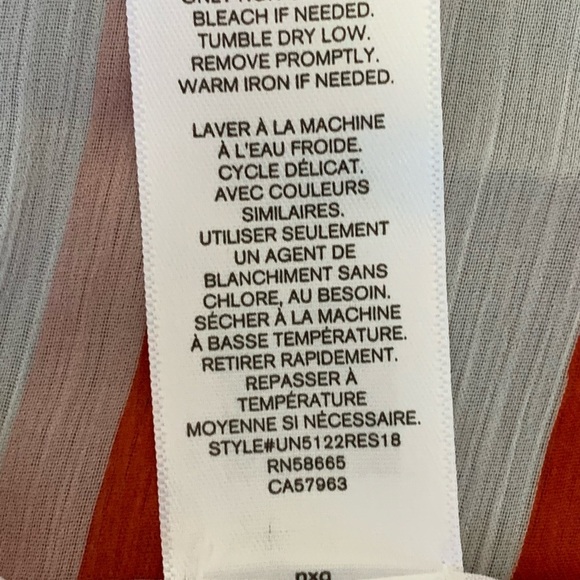 Floral and Striped Multicolor Scarf - Picture 8 of 9